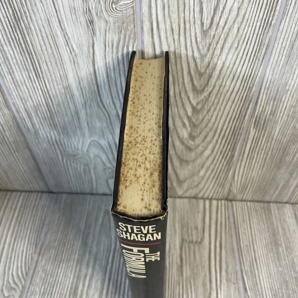 The Formula Steve Shagan 1979 Hardcover Book Club Edition Thriller Novel Morrow